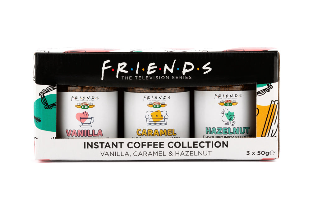 cafféluxe F.R.I.E.N.D.S Central Perk Flavoured Instant Coffee Gift