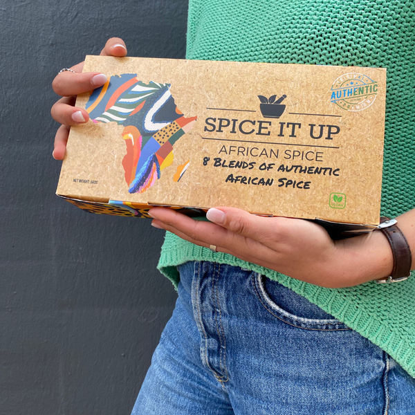Spice It Up l Authentic African Spice Gift Set - 8 Spices from around the Continent | Xmas Gift Set, Cooking Gift Set & Home Cooking Spices