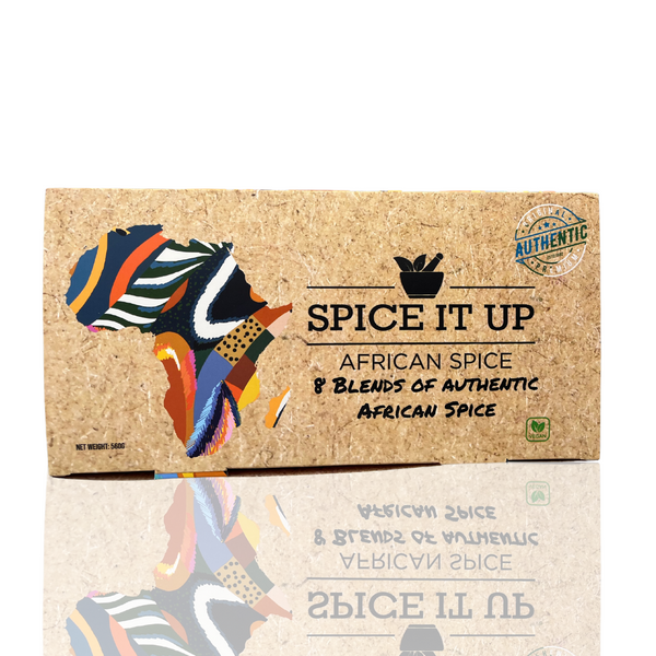 Spice It Up l Authentic African Spice Gift Set - 8 Spices from around the Continent 