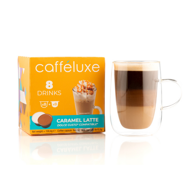 Caffeluxe Caramel Macchiato Dolce Gusto (8+8)