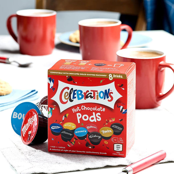 Mars Hot Chocolate Celebrations Dolce Gusto Compatible Capsules Twix