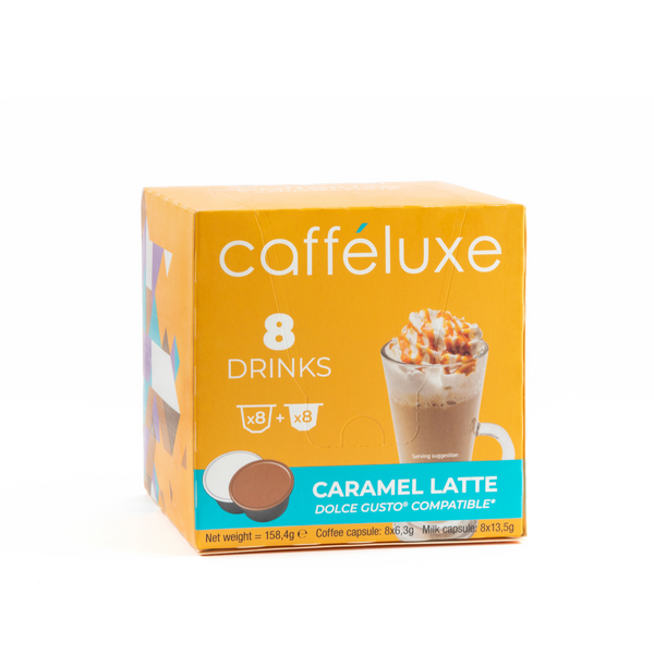 Caffeluxe Caramel Macchiato Dolce Gusto (8+8)