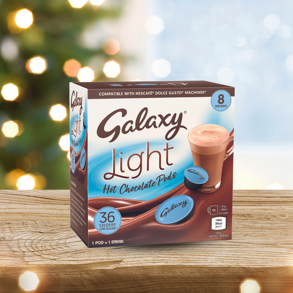Galaxy Dolce Gusto Compatible Capsules Light Hot Chocolate 8 Hot