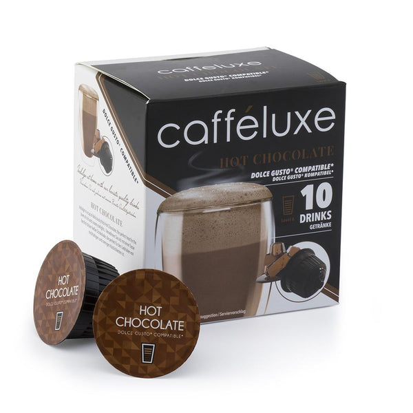 Caffeluxe - Hot Chocolate Capsules - Dolce Gusto Compatible United Kingdom