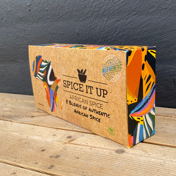 Spice It Up l Authentic African Spice Gift Set - 8 Spices from around the Continent | Xmas Gift Set, Cooking Gift Set & Home Cooking Spices