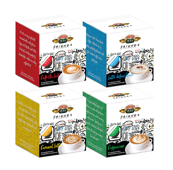 Friends Dolce Gusto Compatible Variety Pack | 40 Drinks